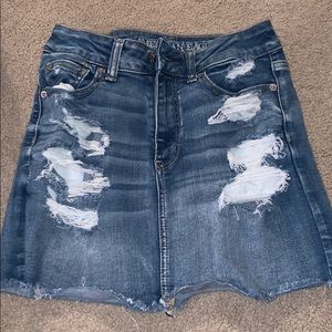 Jean skirt!
